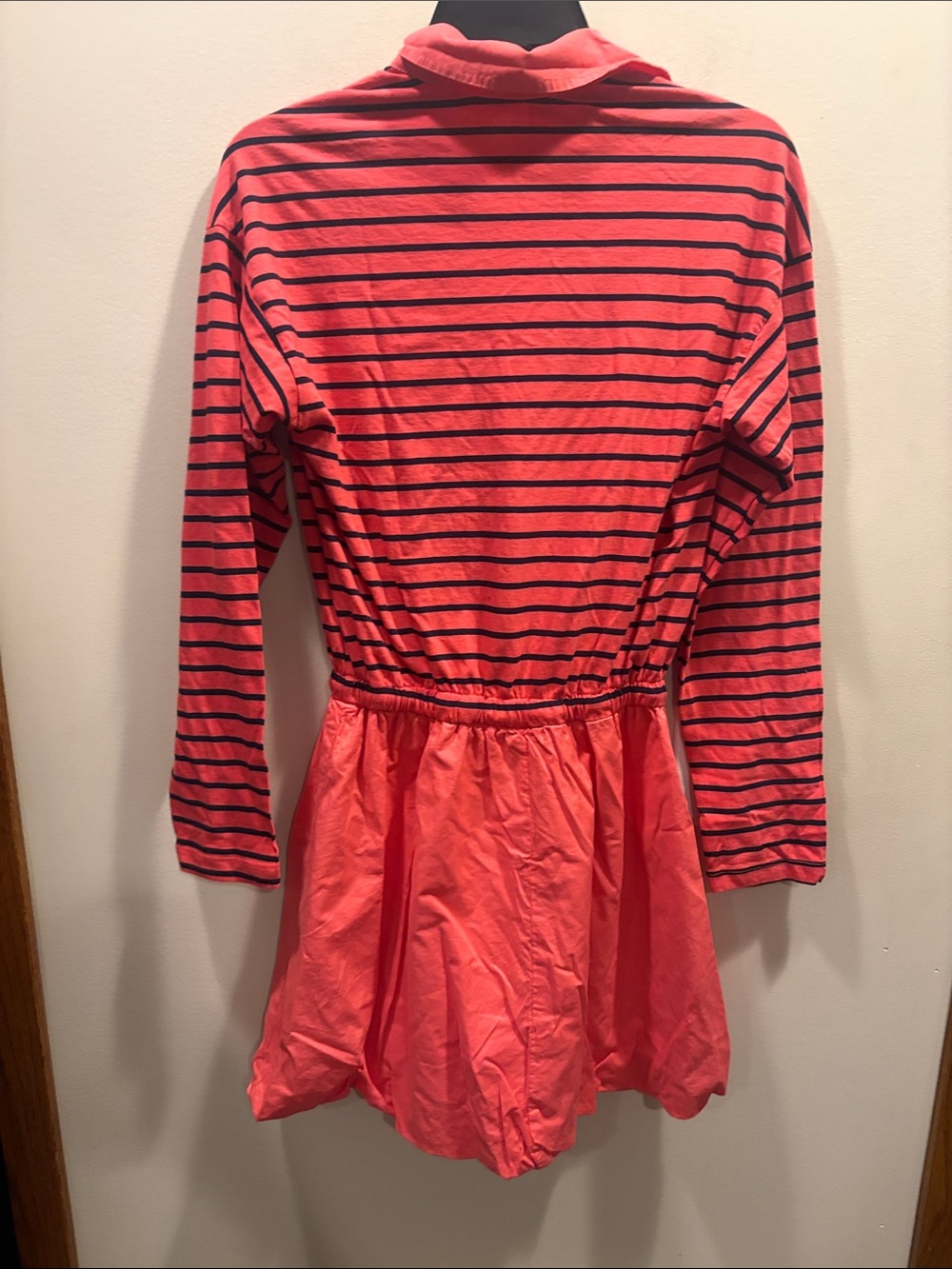 Sundry Twofer Polo Bubble-Hem Mini Dress - Picture 9 of 9